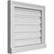 Ekena Millwork Vertical Surface Mount PVC Gable Vent: Functional, w/ 2"W x 2"P Brickmould Sill Frame, 20"W x 18"H GVPVE20X1803SF - alternate 2